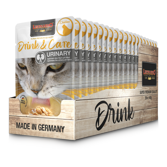 Leonardo Drink & Care Urinary 40g, 20kpl/laatikko