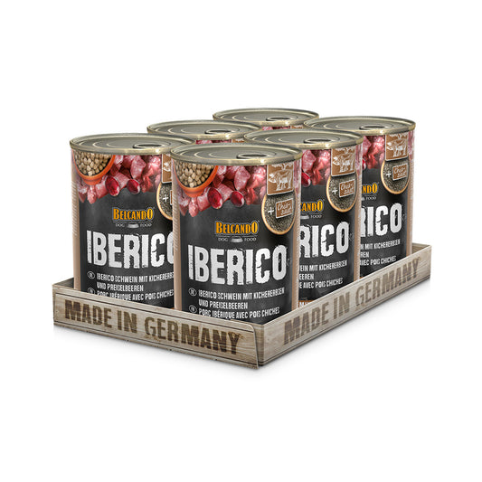 Belcando Iberico-porsasta, kikherneitä ja puolukoita 6kpl/levy