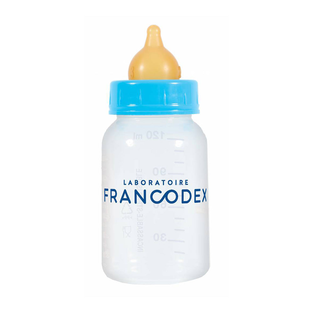 Francodex baby bottle 120ml +2 teats for dogs and kittens