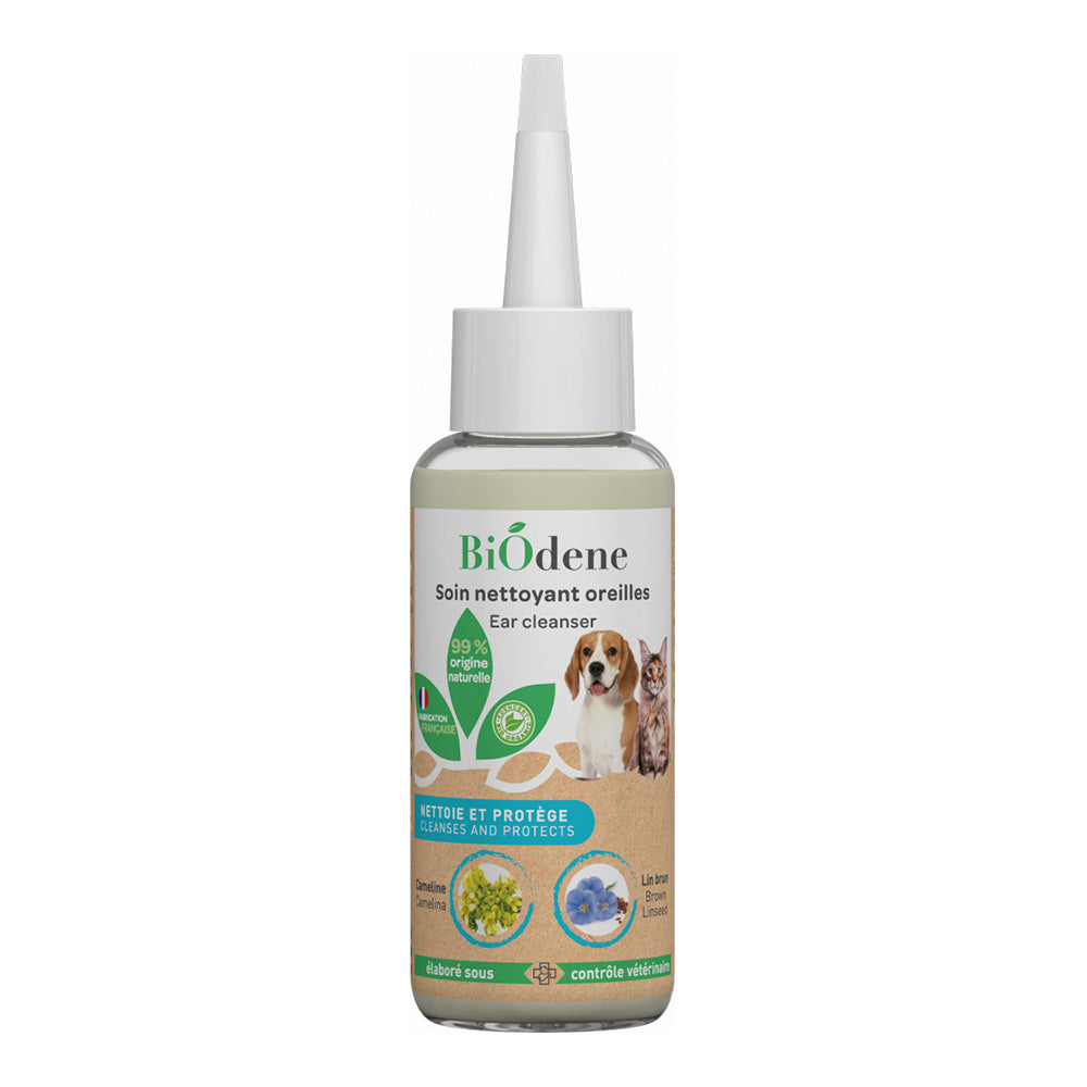 Francodex Biodene ear cleaner 100ml, 99% natural product