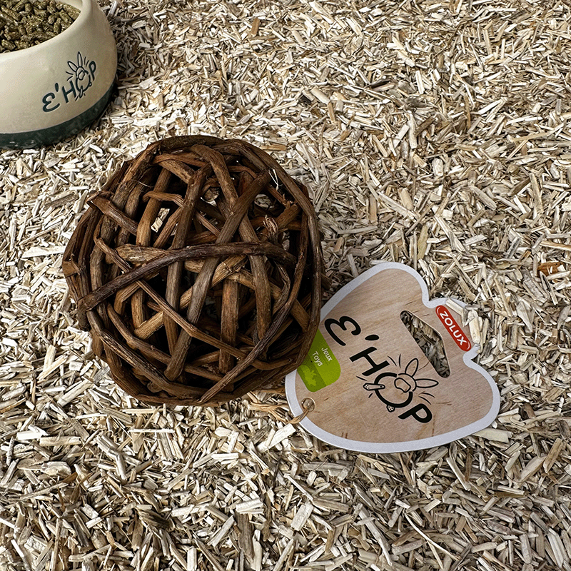 Zolux E'hop rattan ball
