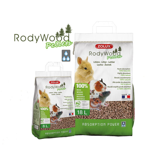 Zolux RodyWood kuivikepelletti