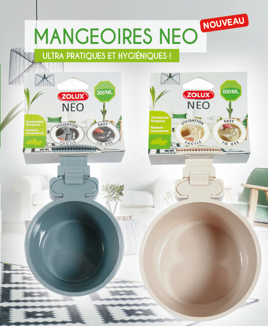 Zolux Neo häkkikuppi jyrsijöille ja kaneille