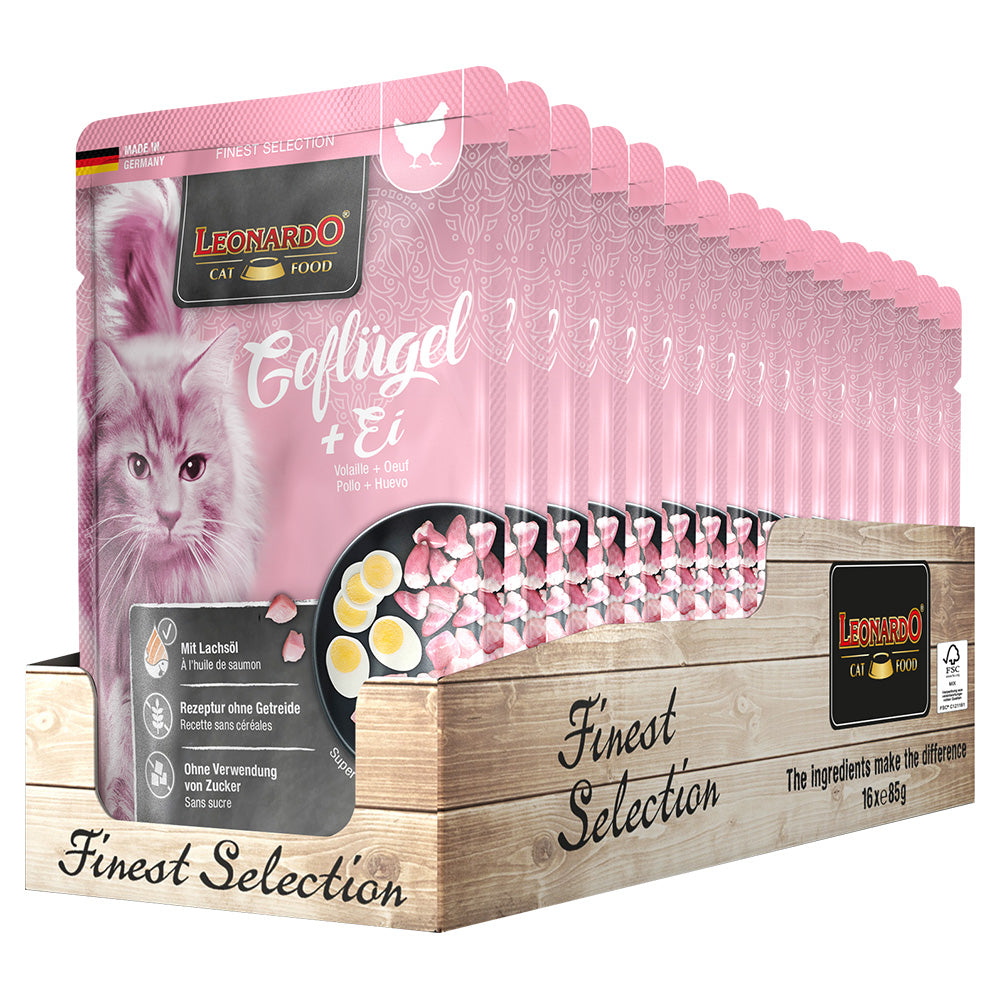 Leonardo Poultry & Egg 85g, 16pcs/box