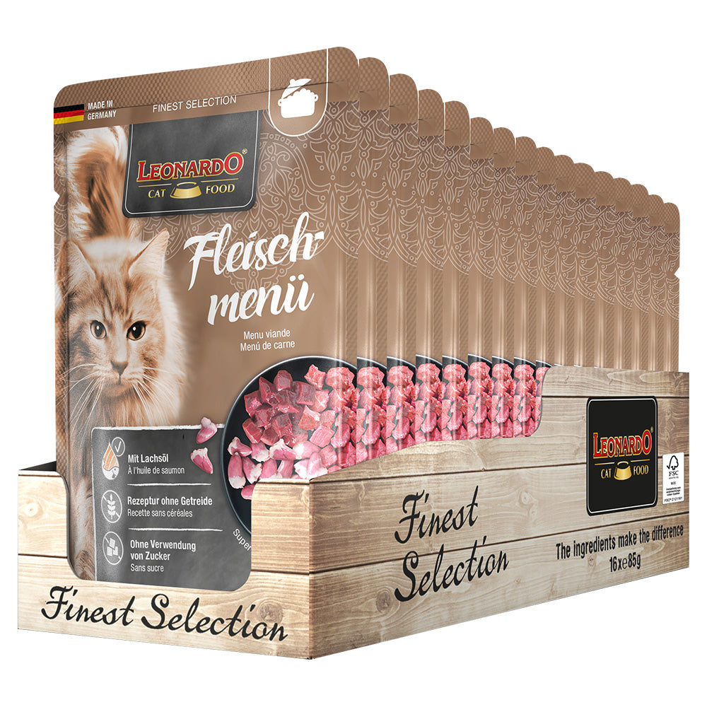 Leonardo Meat Menue 85g, 16pcs/box