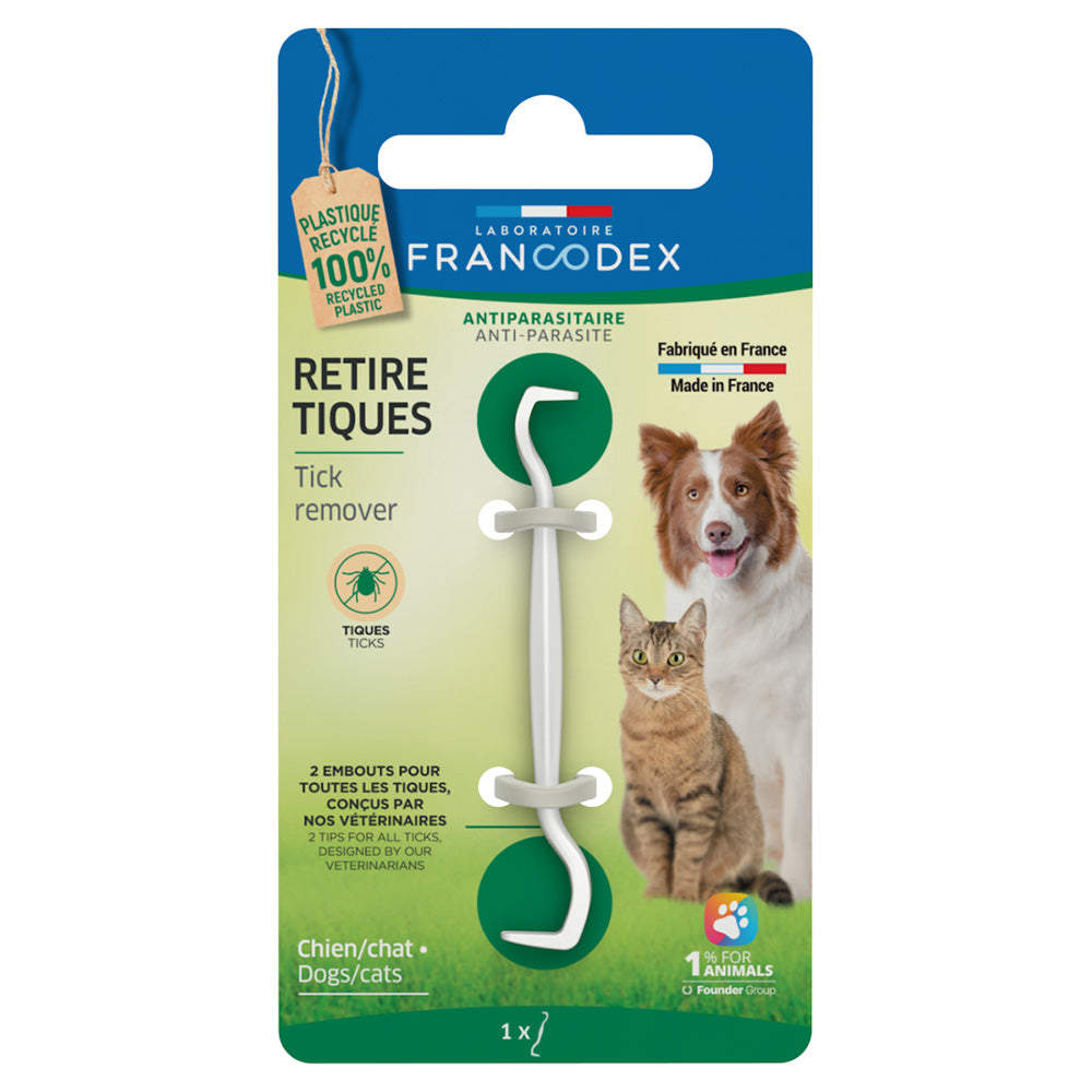 Francodex 2-headed tick hook