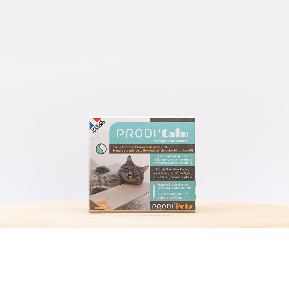 Prodi'Calm Cat against stress and anxiety probiotics and plant extracts