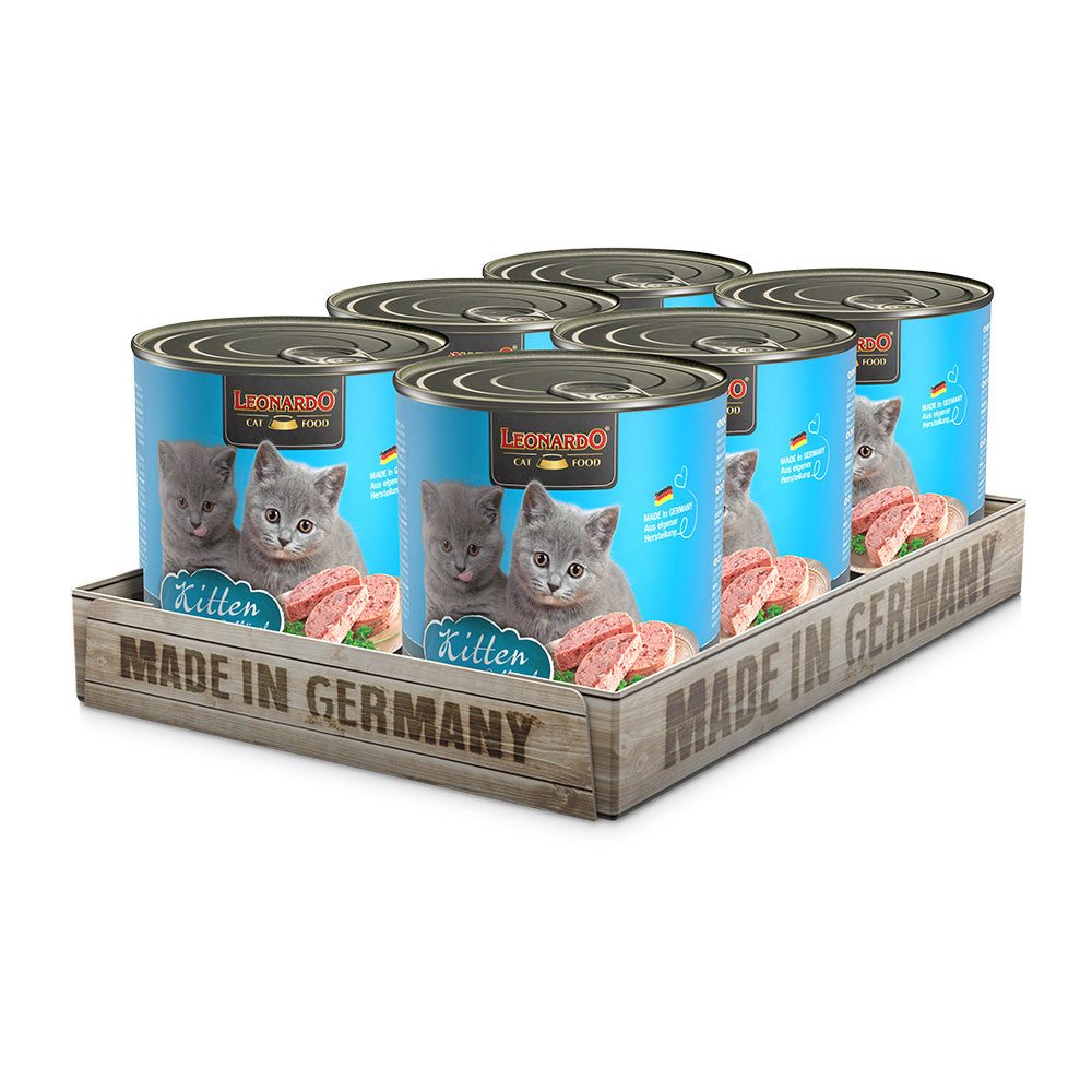 Leonardo Kitten Rich in Poultry 6kpl/LEVY