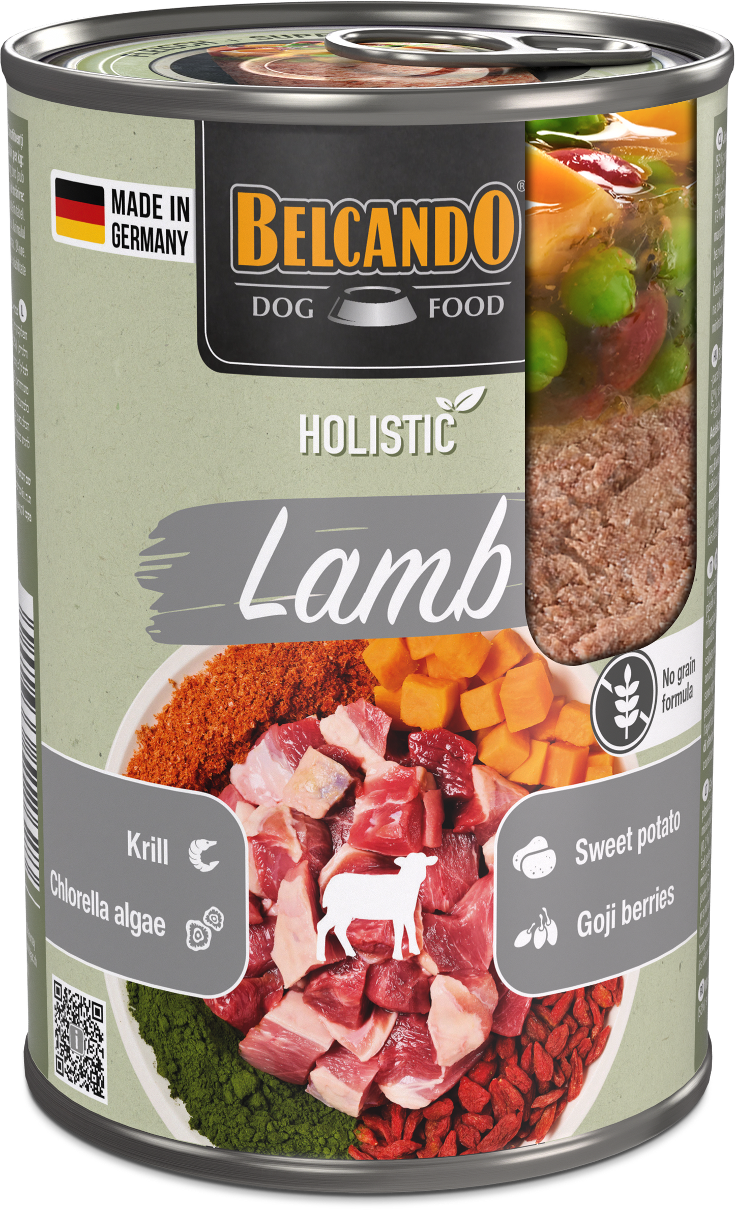 Belcando Holistic LAMB 400g/ 6kpl levy