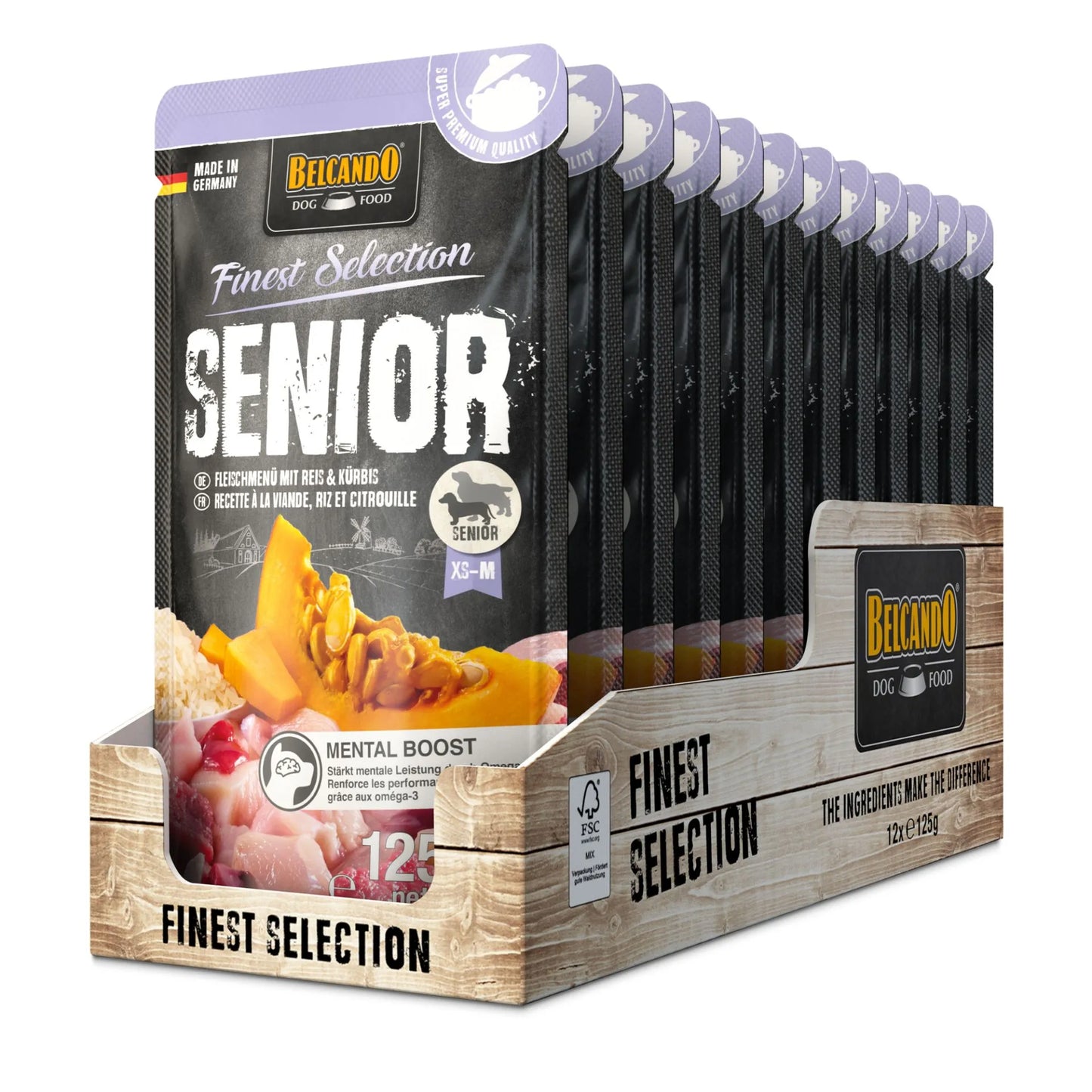 Belcando Senior 125g /LAATIKKO 12kpl