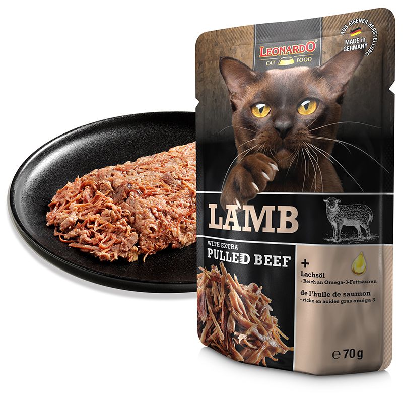 Leonardo Lamb + extra pulled Beef 70g, 16kpl/laatikko