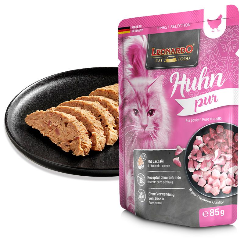 Leonardo Pure Chicken 85g, 16kpl/laatikko