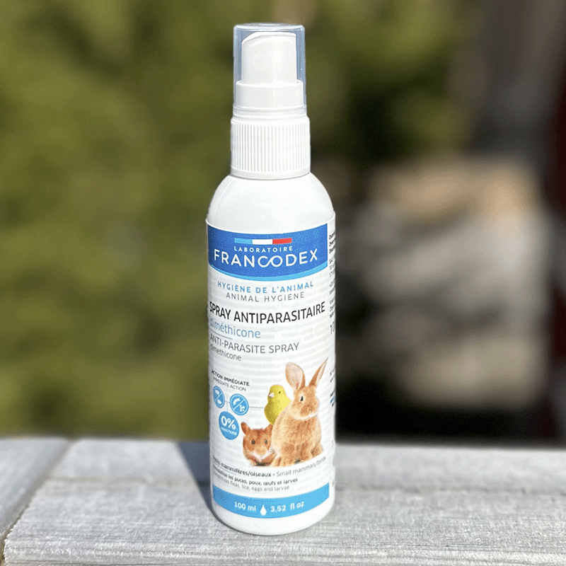 Francodex Dimethicone spray for small animals and birds 100ml