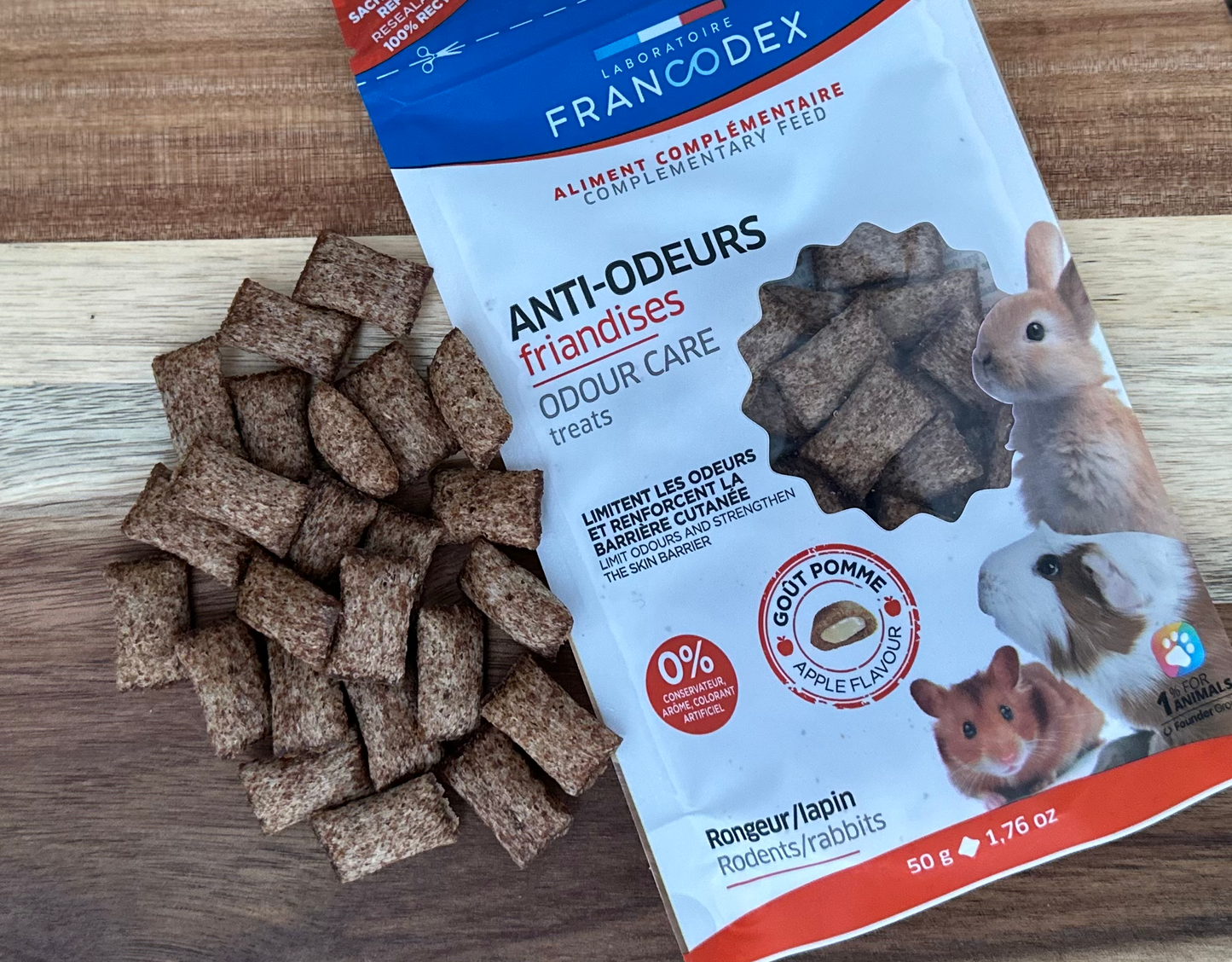 Francodex odour care treats 50g (päivä 30.5.2025)