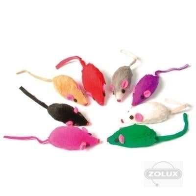Zolux Cat 8pcs hair mice