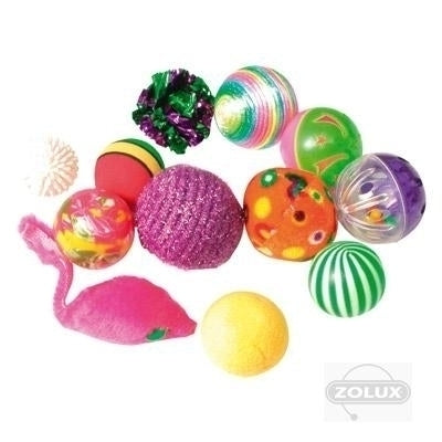 Zolux Cat 12-piece ball collection