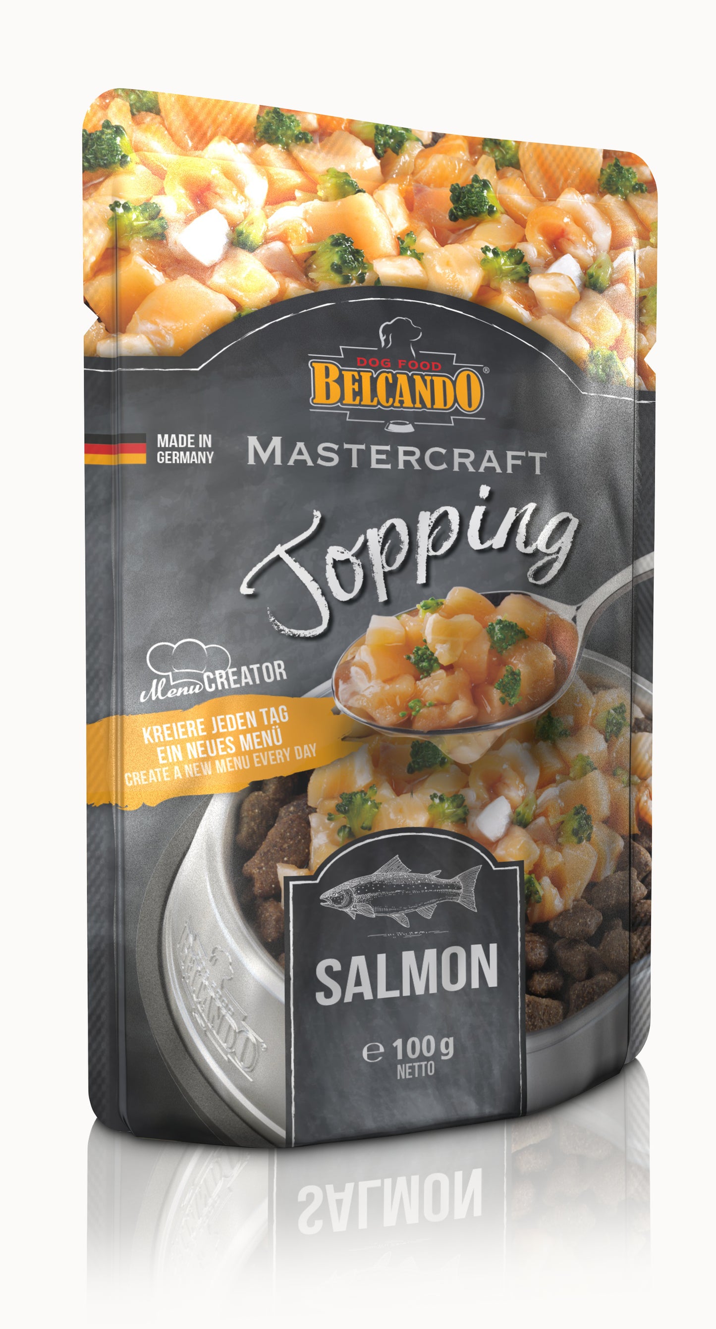 Belcando Mastercraft Topping: Salmon and broccoli 100g, 12pcs/box