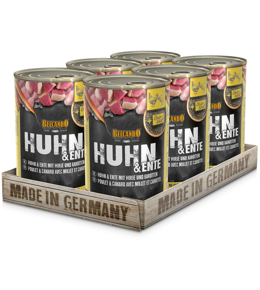 KAMPANJA Belcando LEVY 400g/6kpl Kana, ankka, hirssi ja porkkana