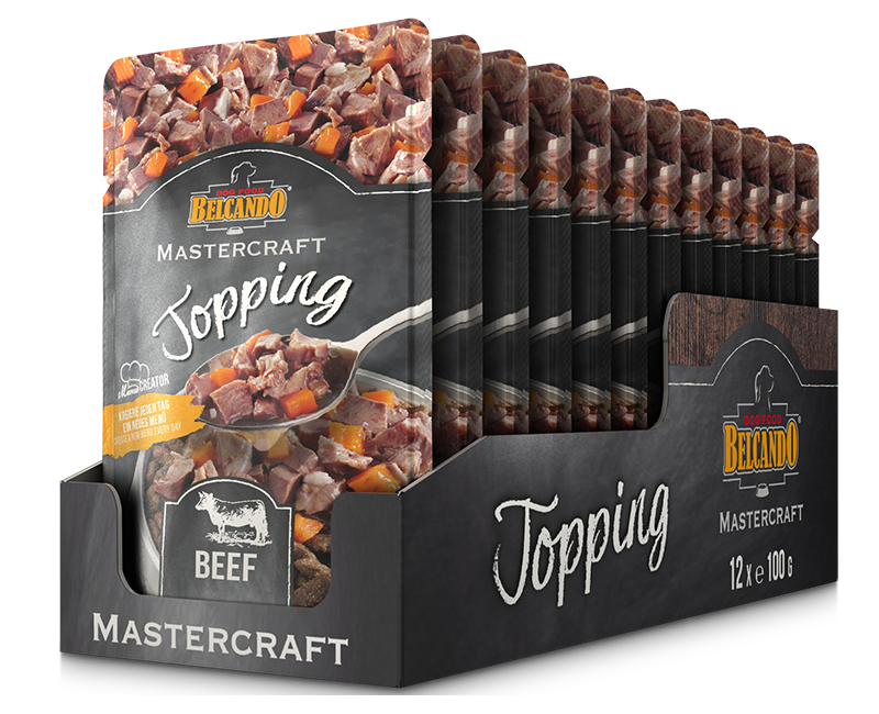 Belcando Mastercraft Topping: Beef and Carrot 100g, 12pcs/box