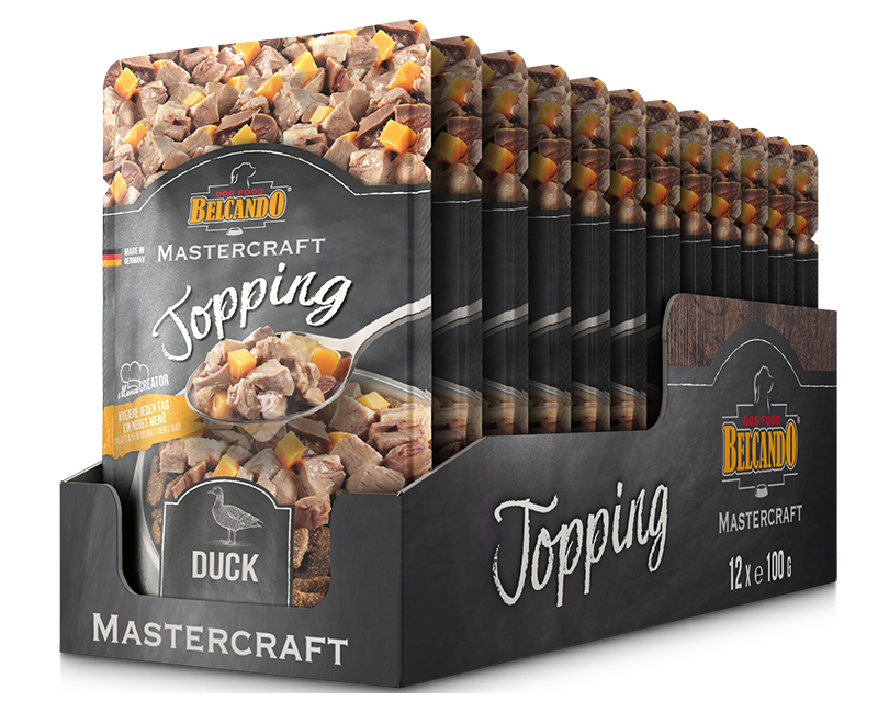 Belcando Mastercraft Topping: Duck and sweet potato 100g, 12pcs/box