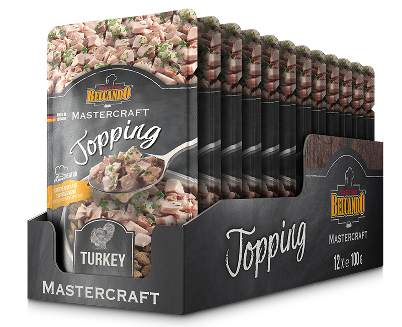 Belcando Mastercraft Topping: Turkey and parsley 100g, 12pcs/BOX
