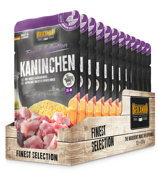 Belcando Kania, hirssiä ja bataattia 125g/12kpl LAATIKKO