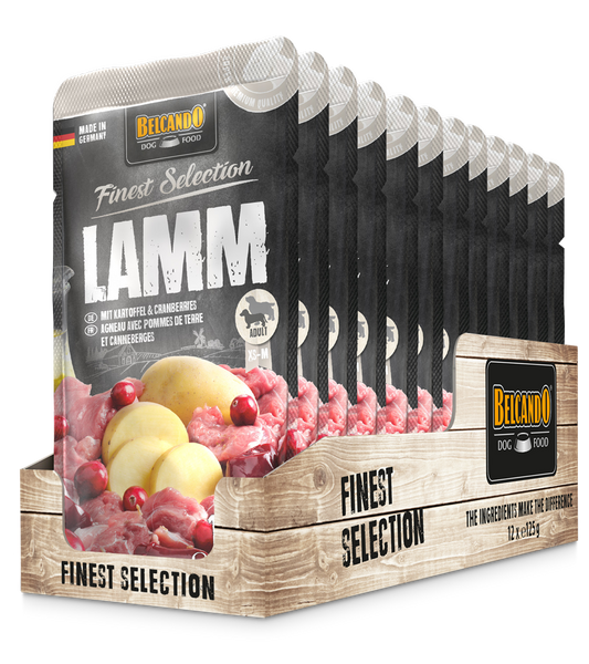 Belcando Lammasta, perunaa ja karpaloita LAATIKKO