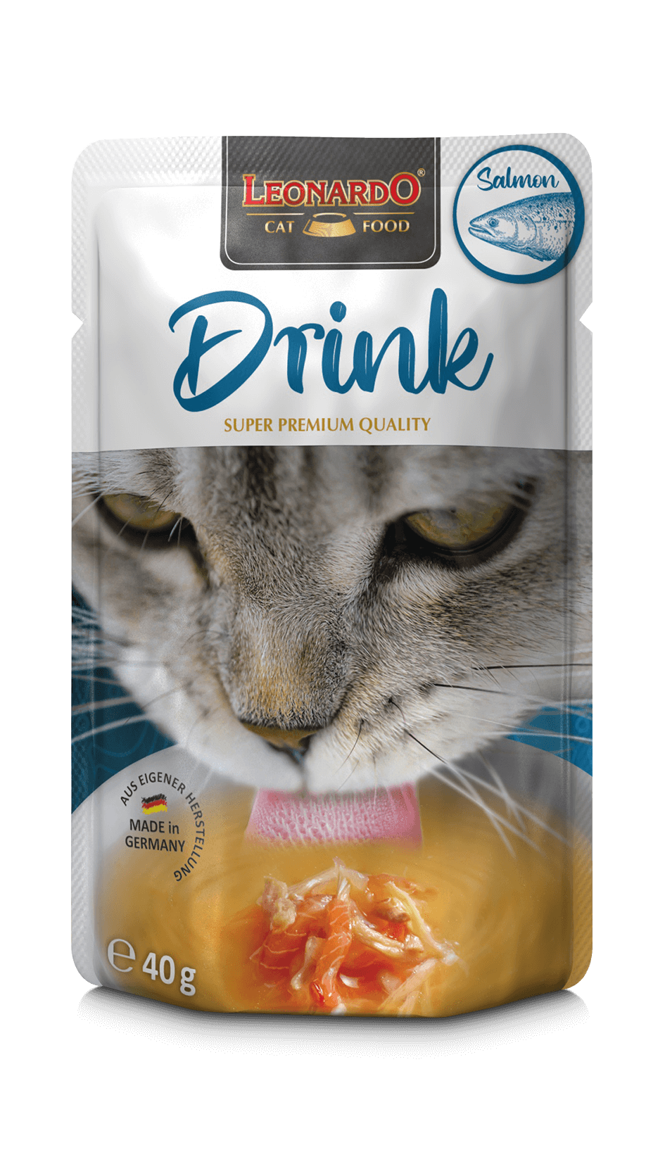 Leonardo Drink with Salmon 40g, 20pcs/box
