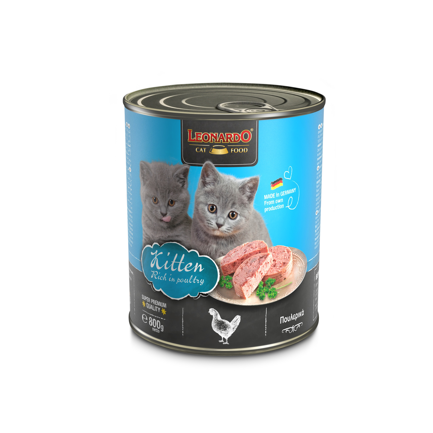 Leonardo Kitten Rich in Poultry 6kpl/LEVY