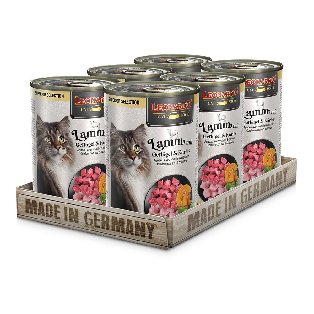 Leonardo Superior Lamb & poultry +Catmint 6kpl/LEVY