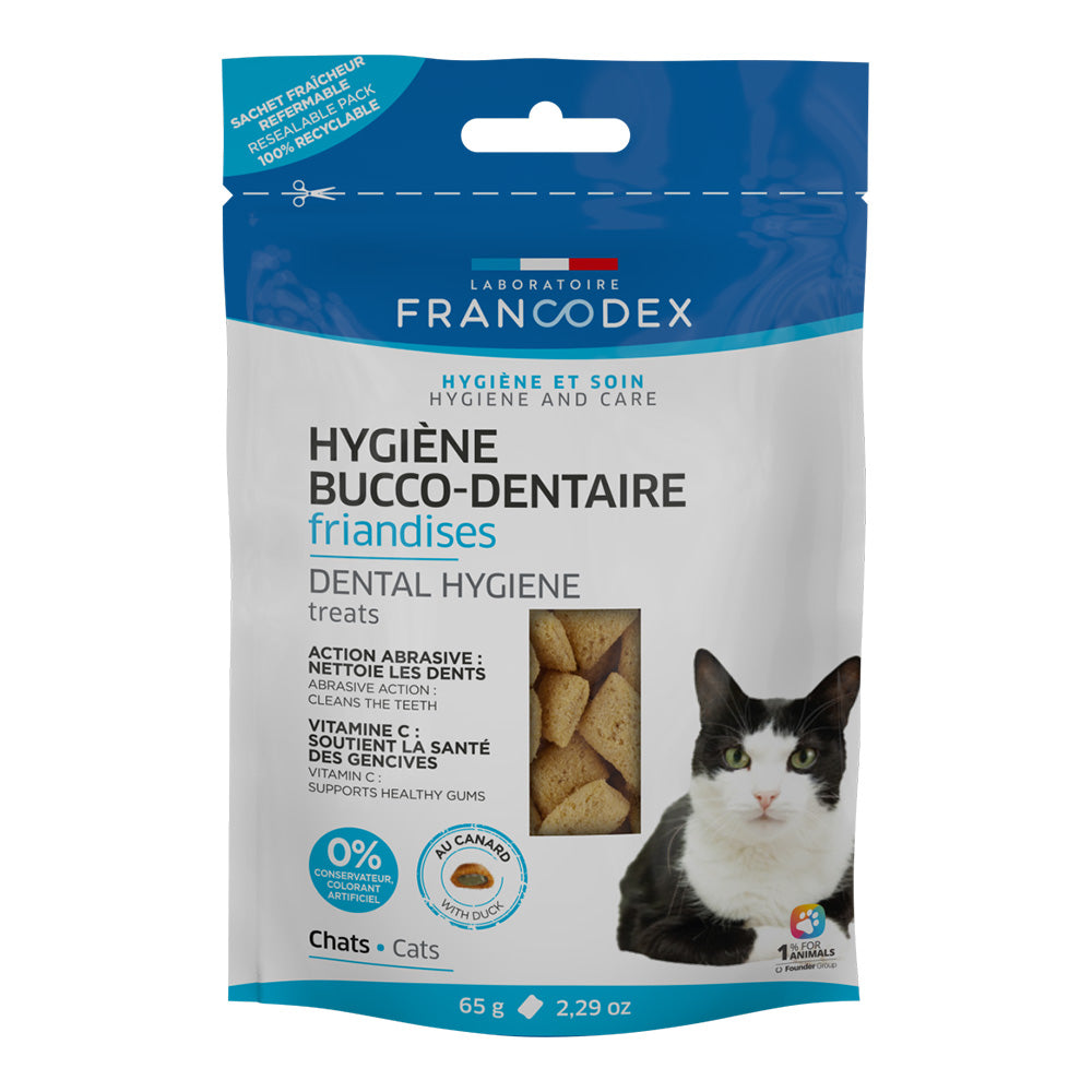 Francodex kissojen dental- herkut 65g