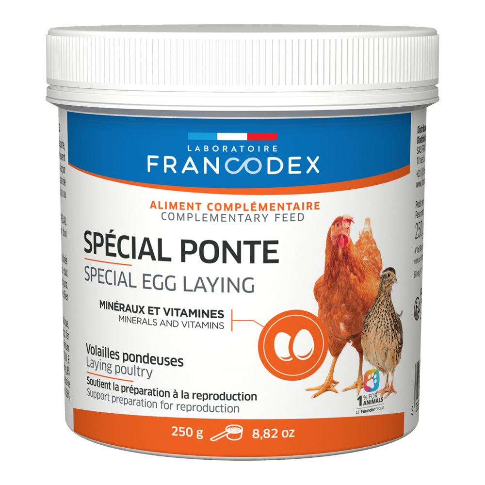 Francodex Special ponte, vitamiinit ja mineraalit muniville kanoille päivä 10/24