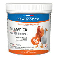 Francodex Plumapick, höyhenten nyppiminen ja sulkasato