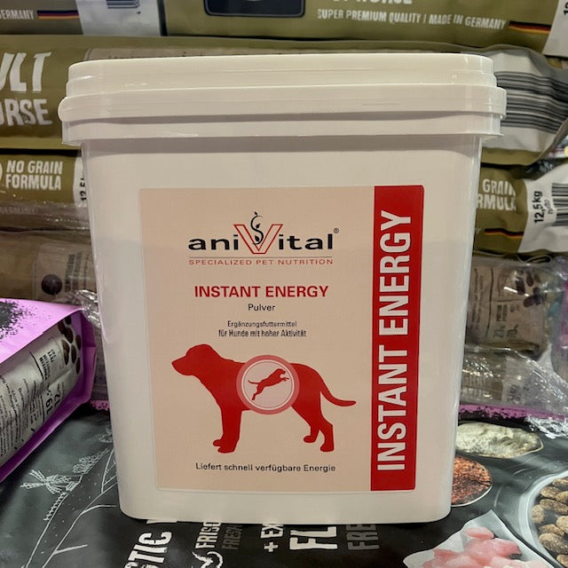 Hävikki Instant Energy 3kg Anivital etiketti // parasta ennen 10/24