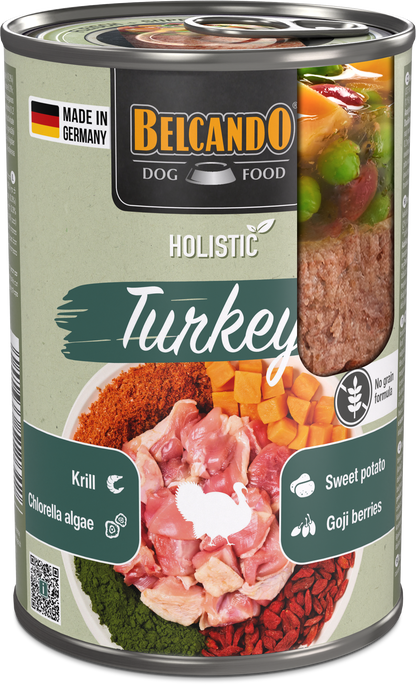 Belcando Holistic TURKEY 400g/ 6kpl levy