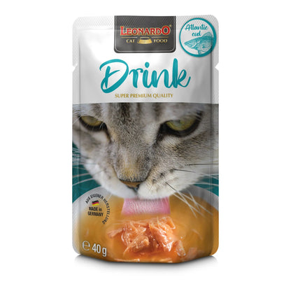 Leonardo Drink Atlantic Cod 40g, 20kpl/laatikko