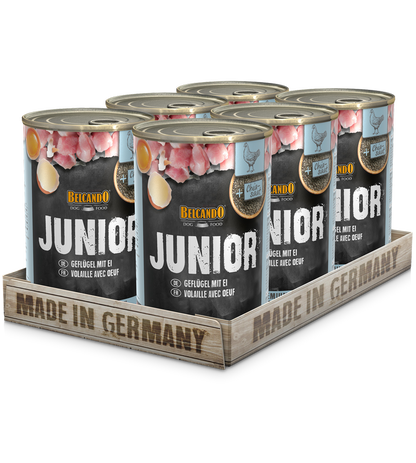 Belcando Junior siipikarjaa ja munia LEVY/6kpl