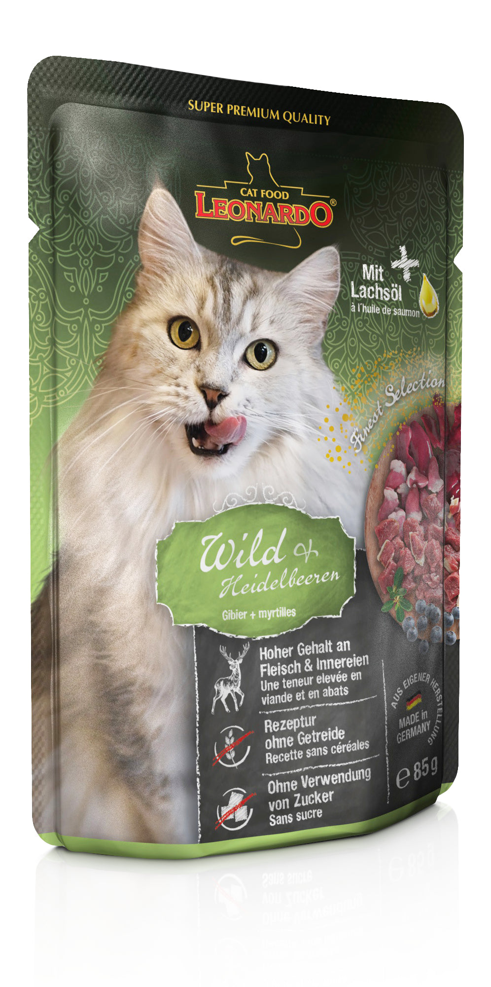 Leonardo Wild + Blueberry 85g, 16kpl/laatikko