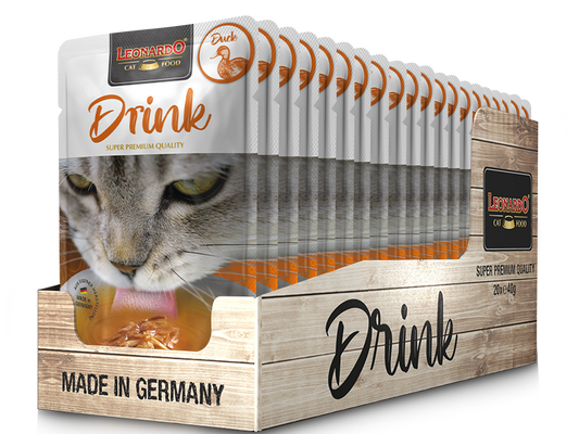 Leonardo Drink with Duck 40g, 20kpl/laatikko