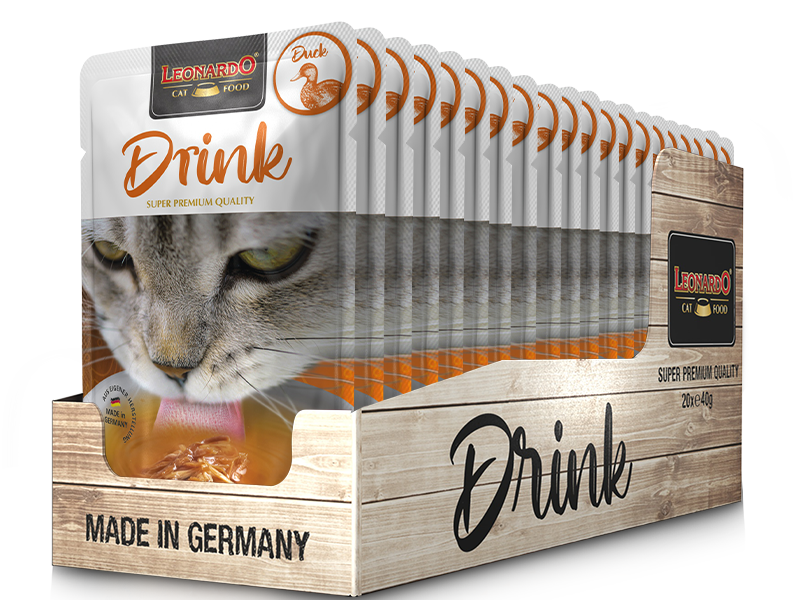 Leonardo Drink with Duck 40g, 20kpl/laatikko